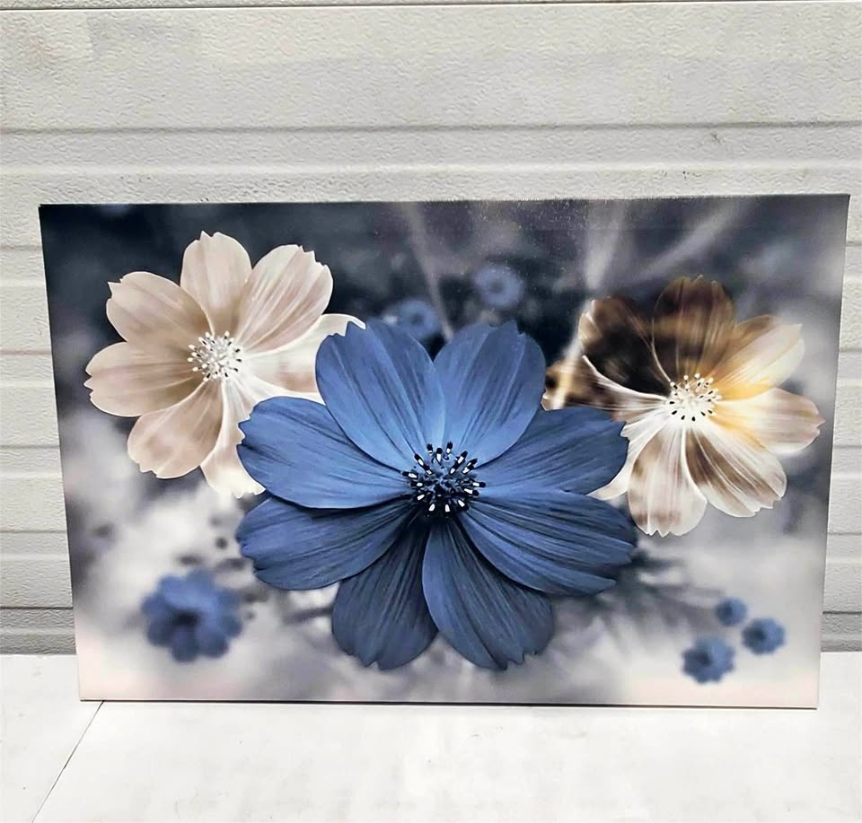 16x24in Floral Canvas Wall Art