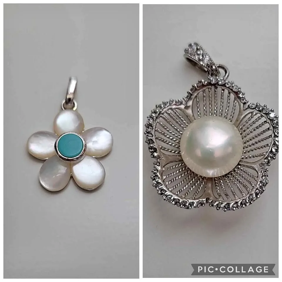 NEW 925 Silver Necklace Pendants thumbnail
