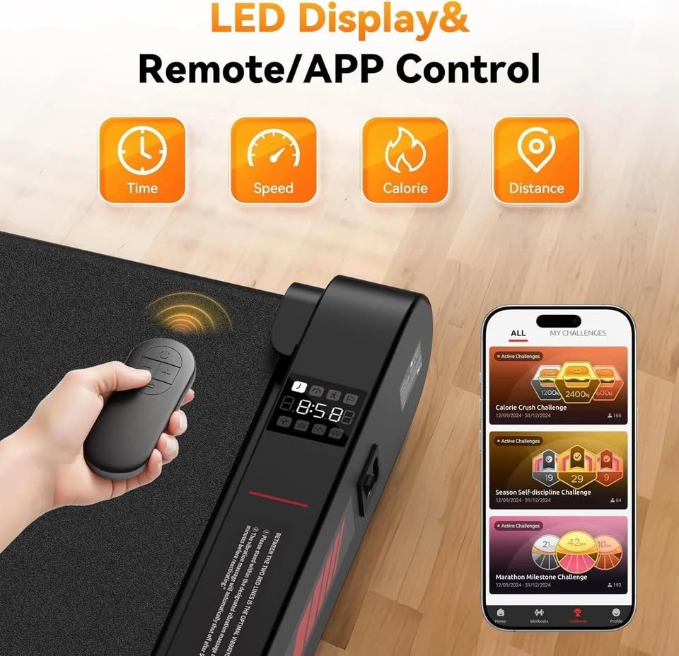 4-in-1 Walking Vibration Pad Treadmill - photo 3