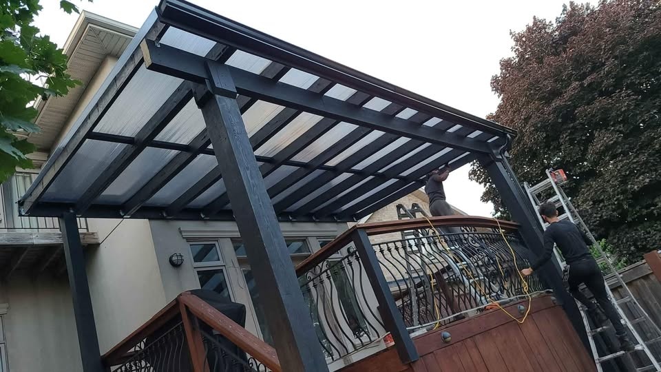 Deck pergola gazebo shed fence