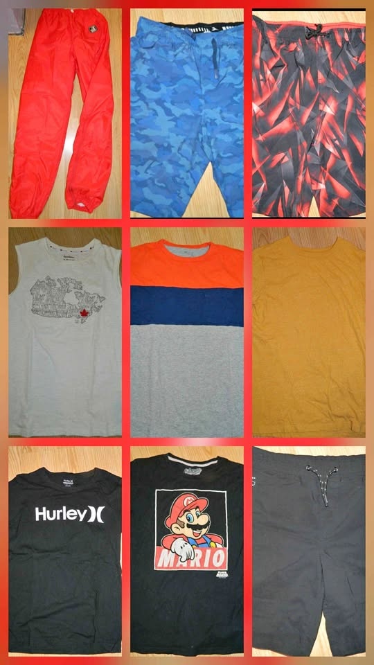 9 items boys size 14-16 lot..VGUC-EUC