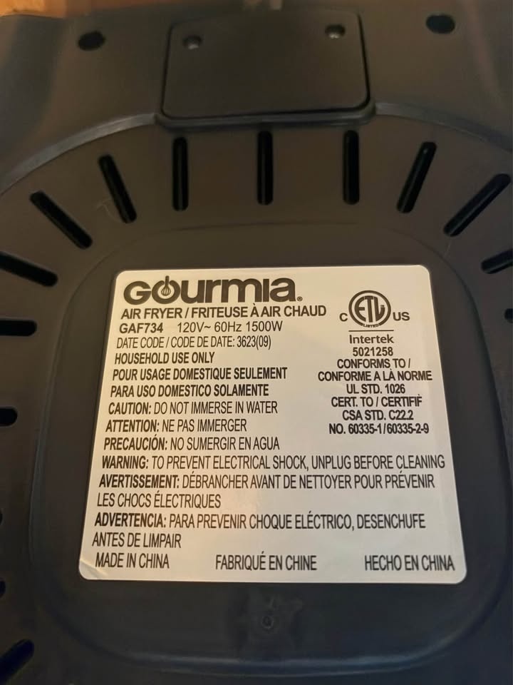 Gourmia 7QT Air Fryer - photo 3