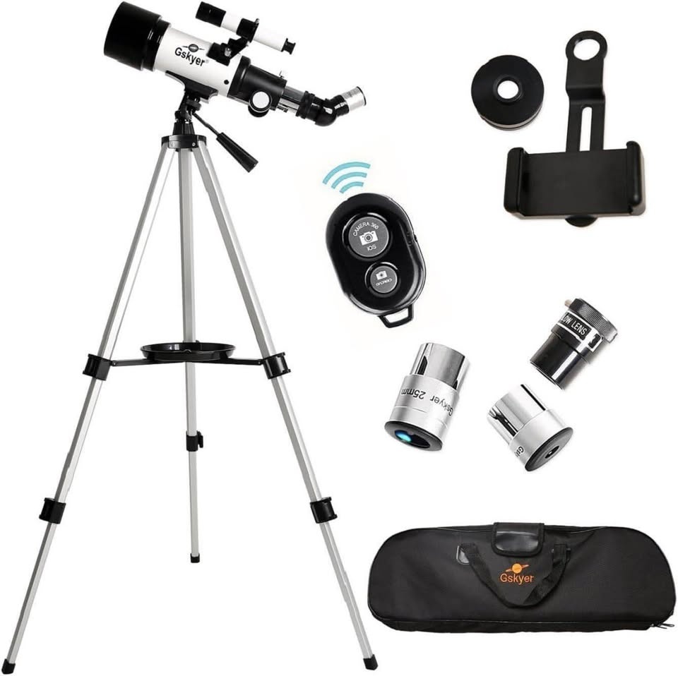 Gskyer 70mm Refractor Telescope with AZ Mount - photo 2