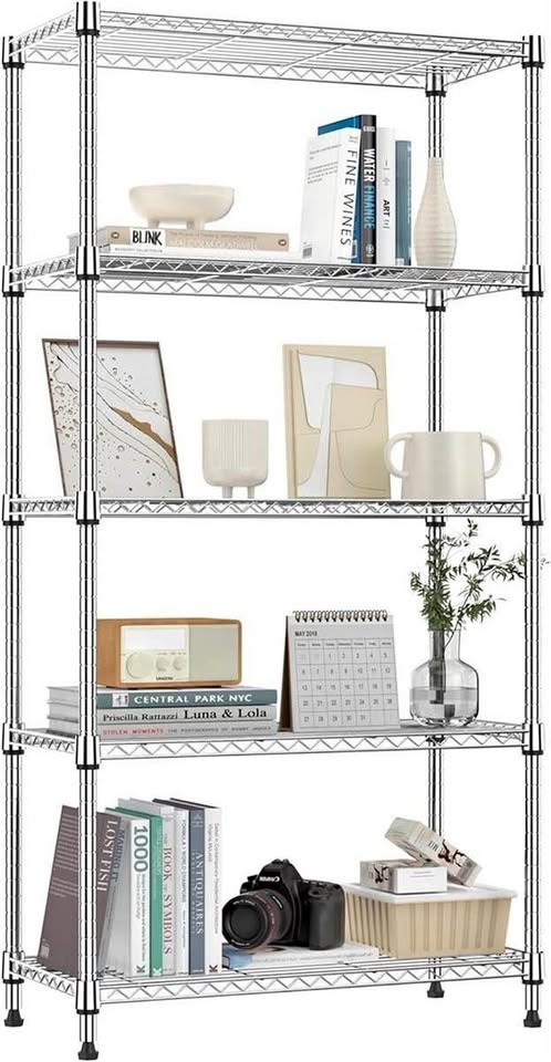 MZG 1250 lb Storage Shelves, 5-Shelf