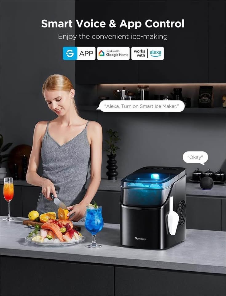 GoveeLife Smart Countertop Ice Maker - Black - photo 2