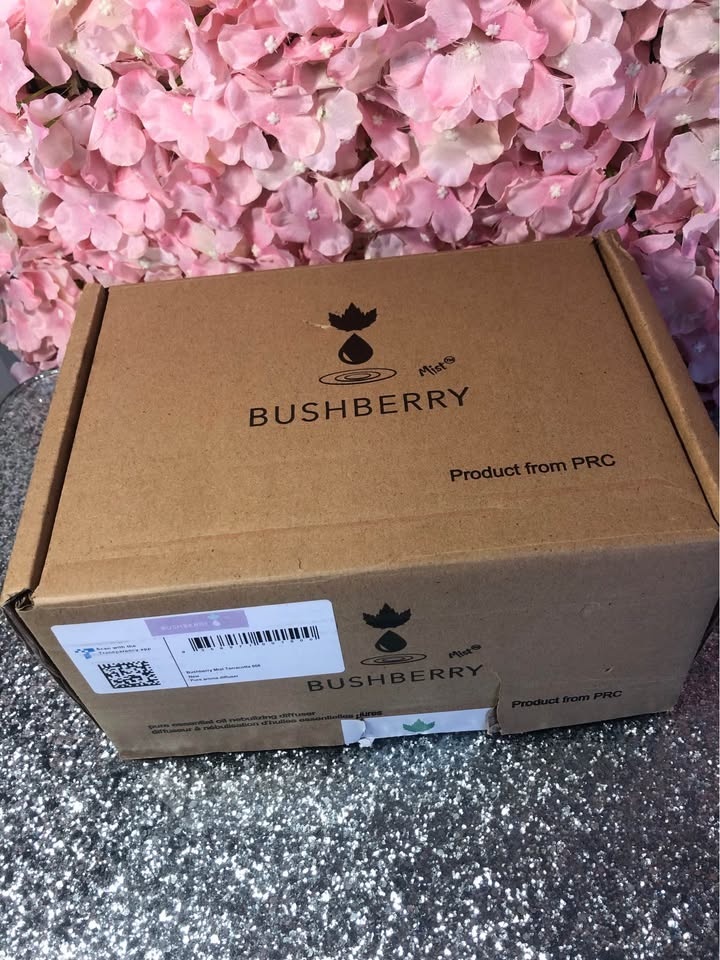 Bushberry Wood & Glass Essential Oil Diffuser - Waterless - photo 3