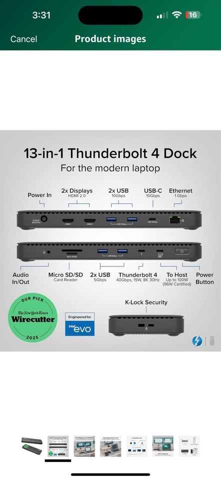 Plugable Thunderbolt Docking Station (TBT4UD5) - photo 5