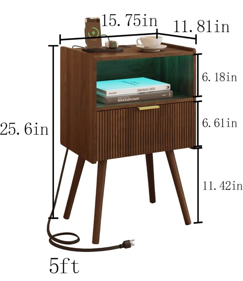 Drawer Night Stand - photo 2