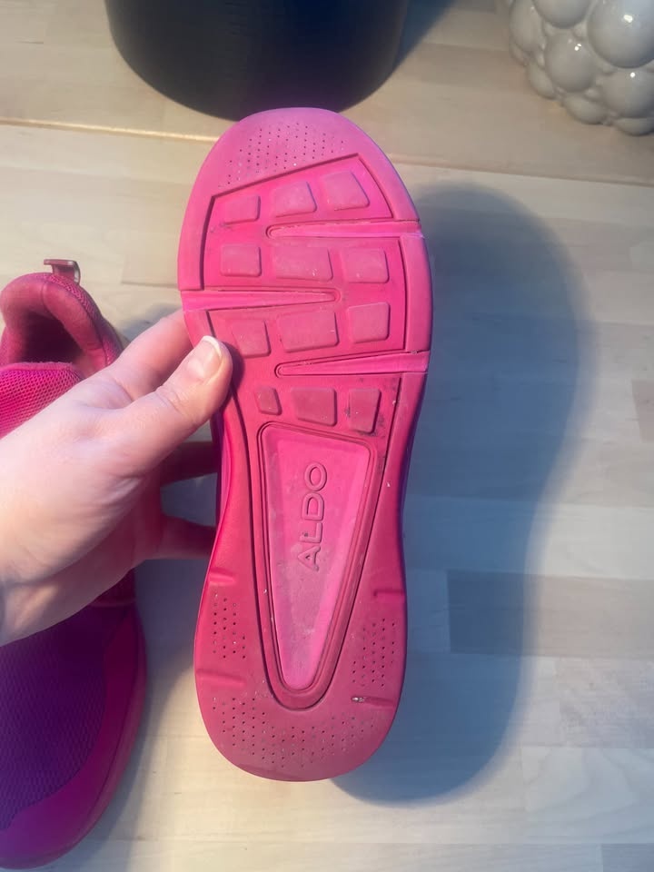 Aldo Pull-On Pink Sneakers - Women's US 6.5 - photo 2