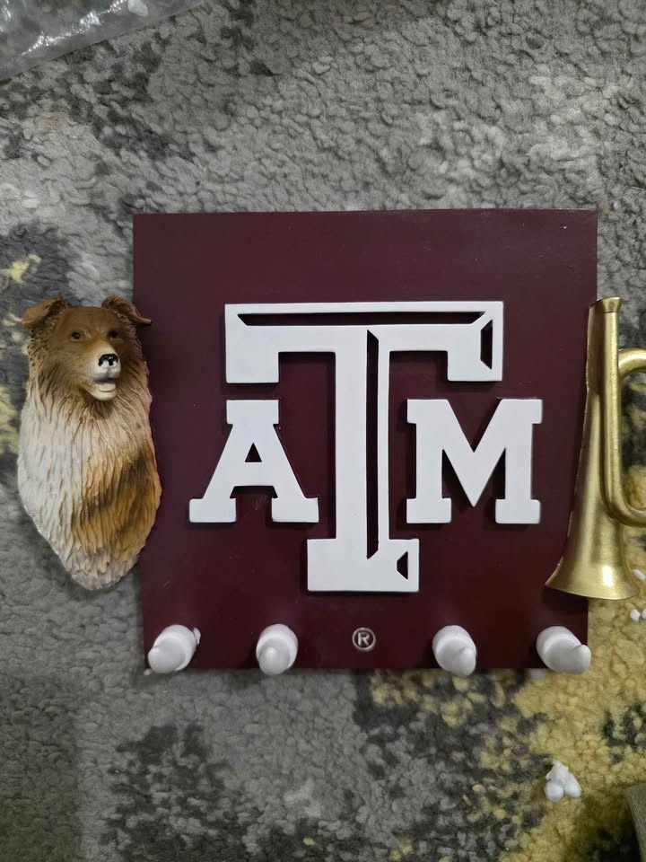 Texas A&M Aggies Key Rack Wall Holder - photo 4