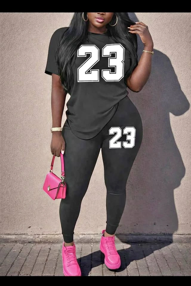 Women 2pc shirts/tights set