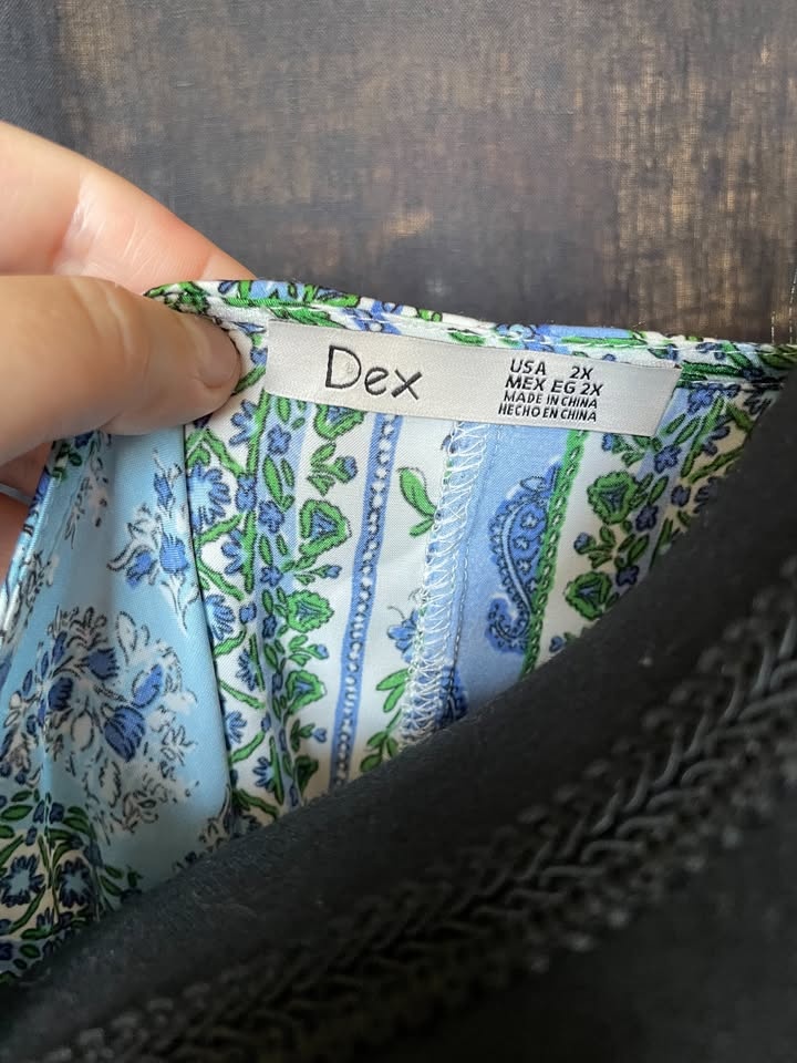 Knee long Dex dress, size 2X - photo 3