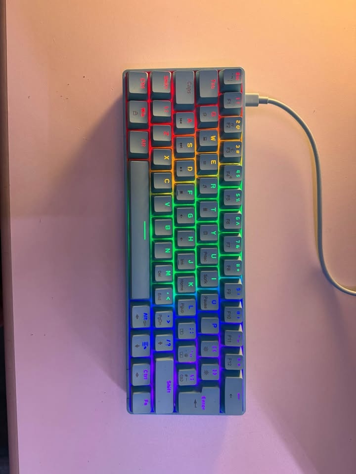 Blue Gaming Keyboard & Mouse - photo 3