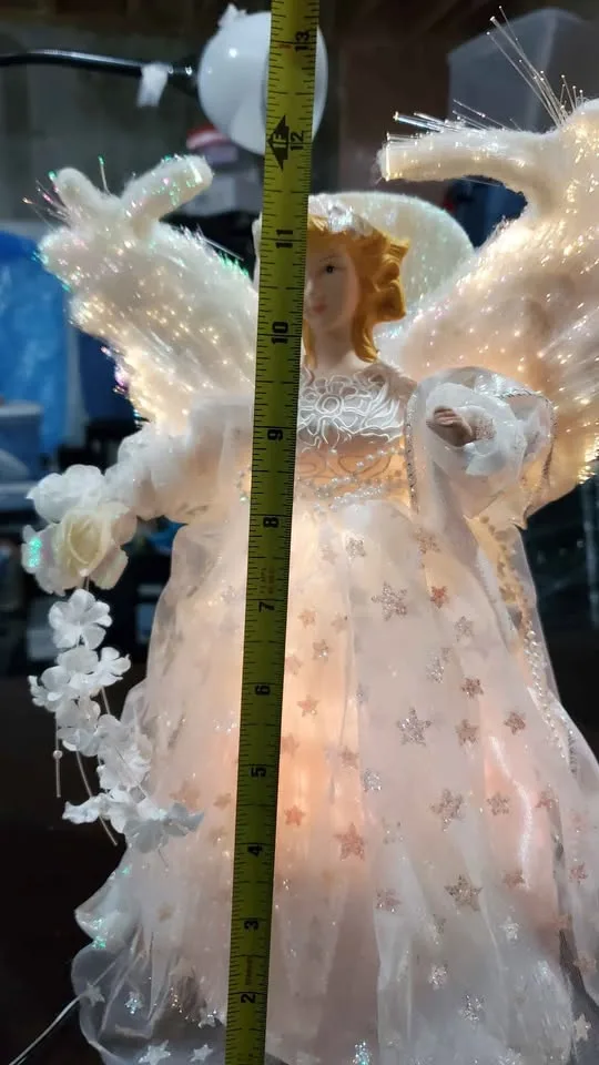 Angel fiber optics tree topper image indicator(3)
