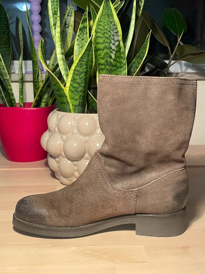 Geox Brown Suede Ankle Boots - US 8 / EU 38.5 - photo 4