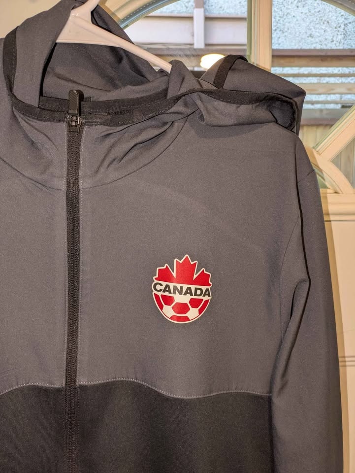 Canada National Team Soccer Track Jacket - Size L - photo 3
