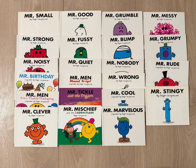 Mr. Books (set of 22)
