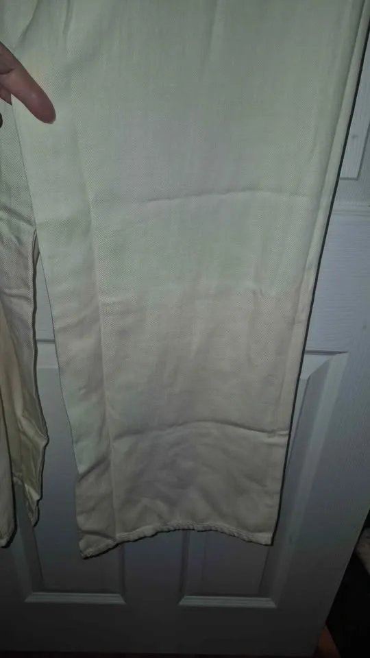 Buffalo David Bitton High Rise Wide Leg Jeans Size 30 Cream - photo 2