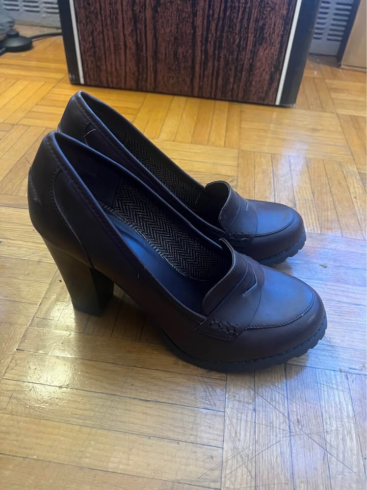 New brown work heels - photo 2