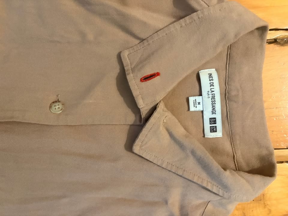UNIQLO x Ines collab button up - photo 3