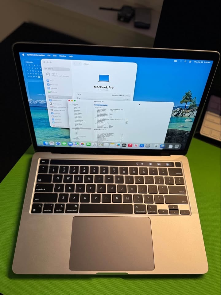 MacBook Pro 13-inch M2 2022 8GB RAM 256GB SSD - photo 3