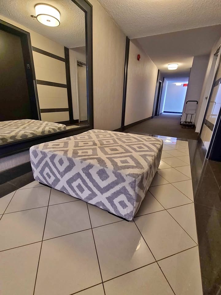 🇨🇦 Large comfy Ottoman