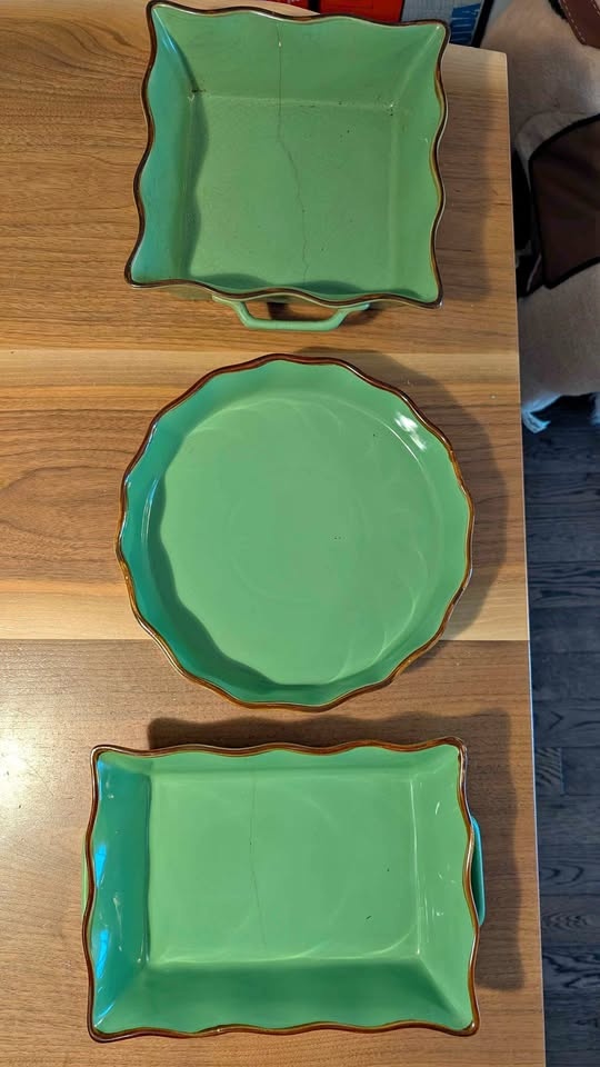 Green Ceramic Dishes