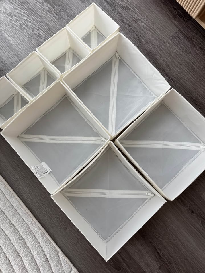 IKEA SHUBB Box Set of 8 Drawer Organizers - photo 2