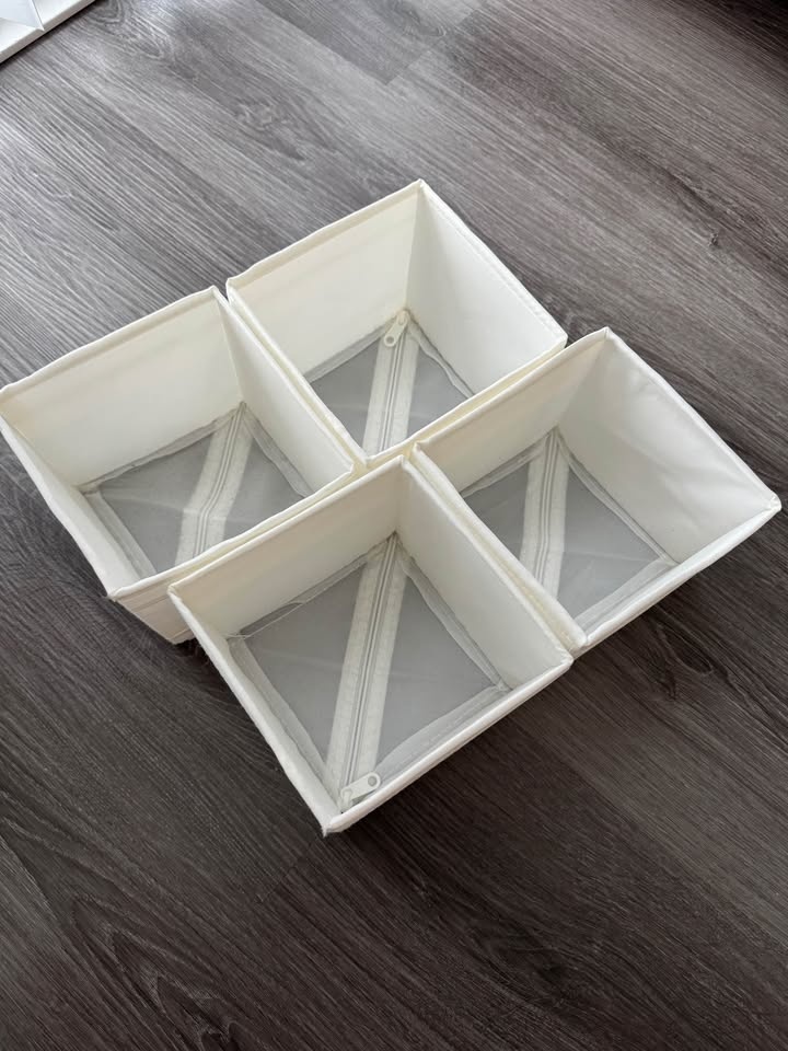 IKEA SHUBB Box Set of 8 Drawer Organizers - photo 4