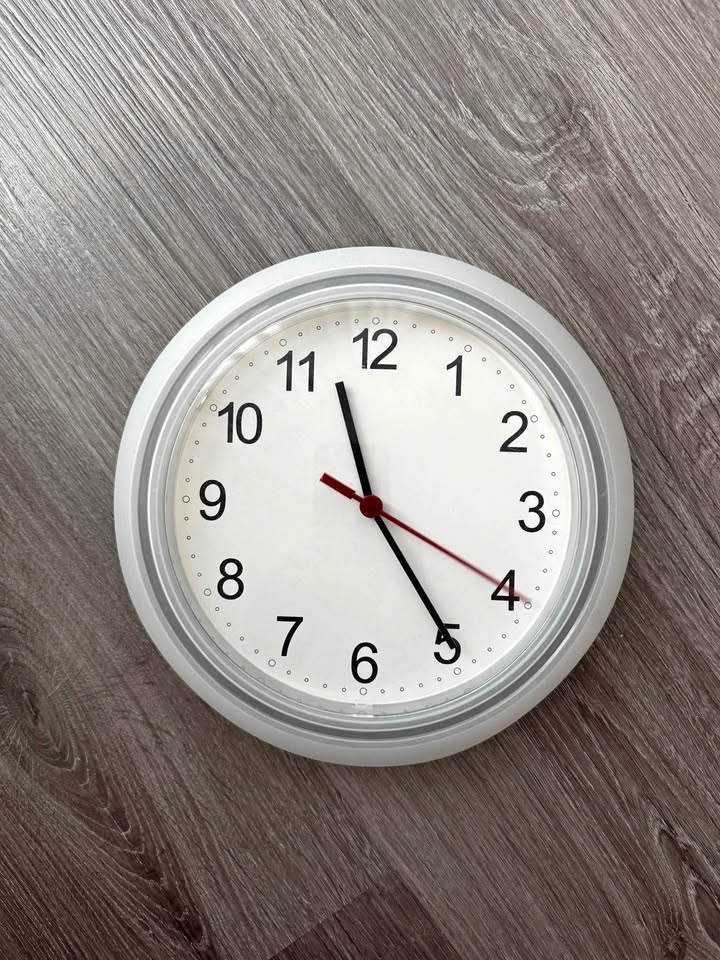 IKEA Rusch Kitchen Wall Clock (White)
