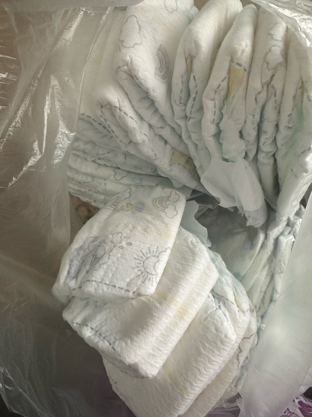 Newborn Diapers & Gerber Bottle Nipples