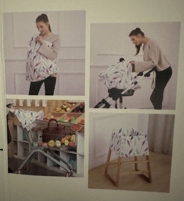 Baby Multipurpose Car Seat/Nursing Cover