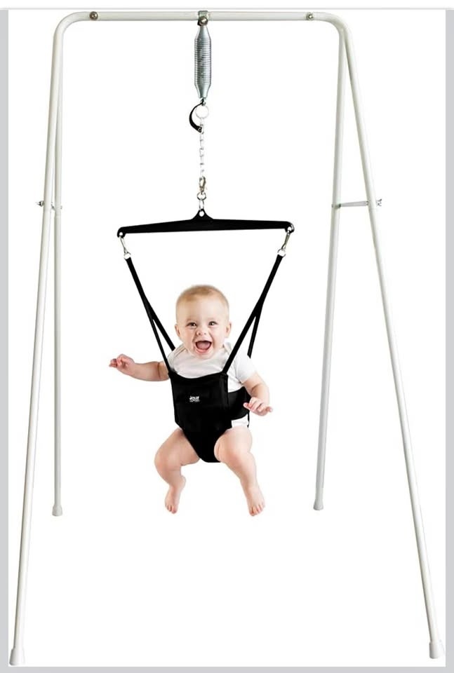 Jolly Jumper Blue Baby Jumper with Stand