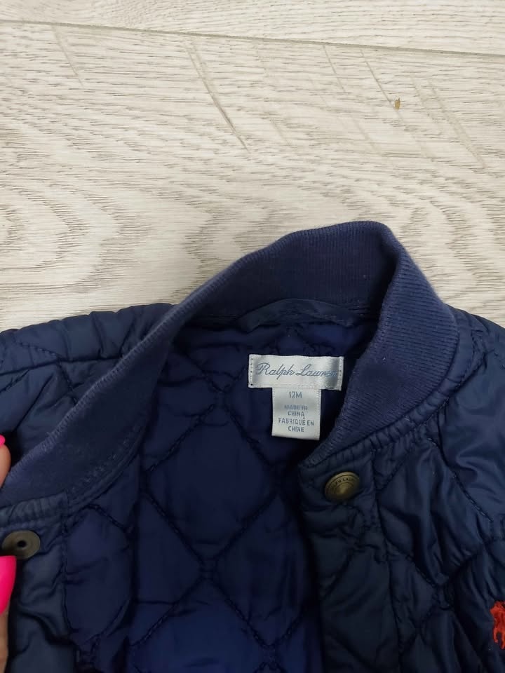 Ralph Lauren Spring/Autumn Jacket - Baby Boy 12 Months - Navy Qu - photo 2