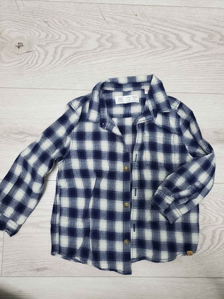Zara Button Down Casual Toddler Shirt
