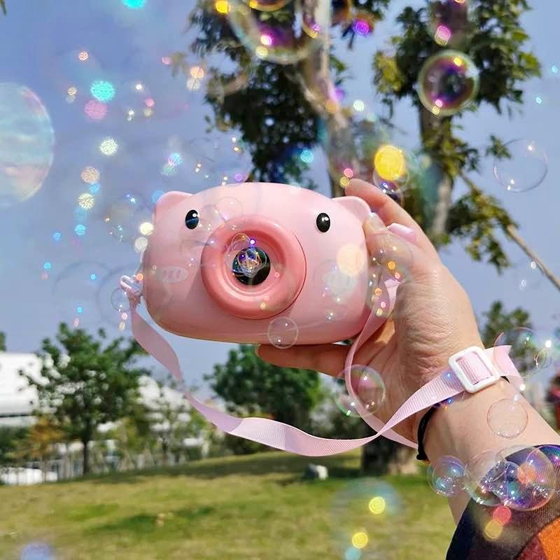 Camera Bubble Blower Toy – Fun Gift for Kids Boys & Girls
