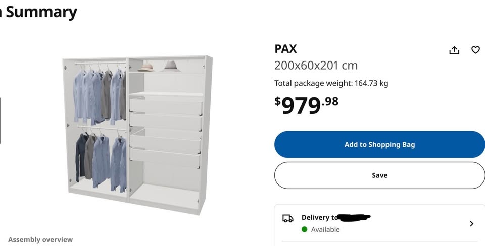 Customized IKEA Pax Wardrobe - photo 3