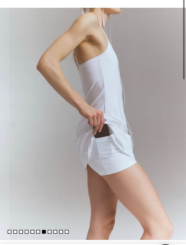 White tennis dress from H&M - Size S - photo 3