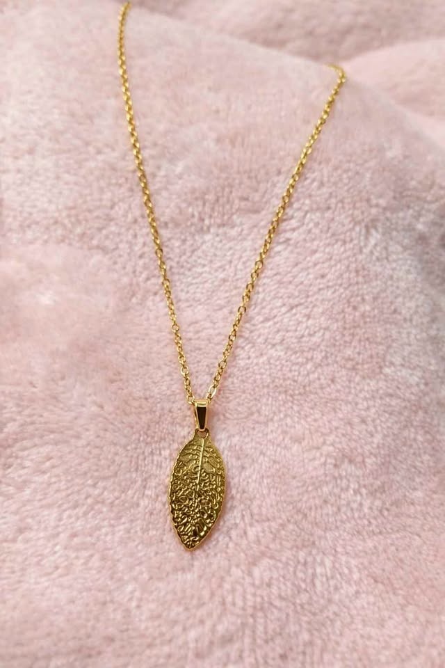 Stainless Steel 18k Gold Plated Necklace