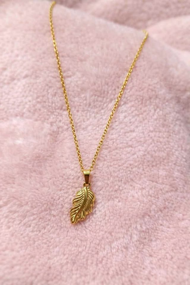 Stainless Steel 18K Gold Plated Necklace