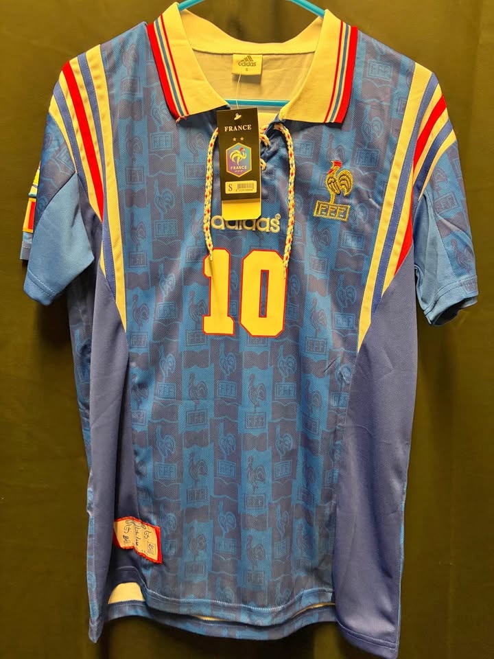 France Zinedine Zidane 1996-1998 Jersey