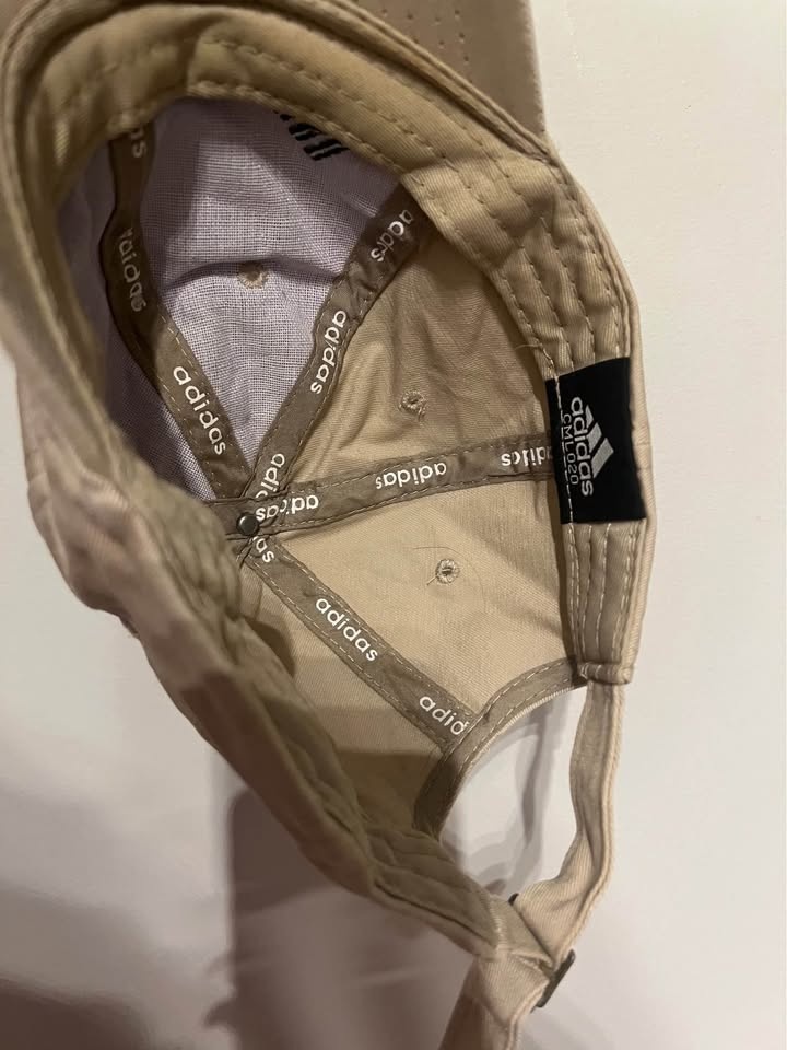 Adidas Beige Cap Sports Hat Khaki Y2K - photo 4