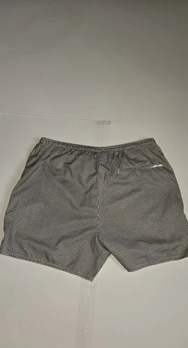 Vintage 90s Nike Tennis Shorts Geometric Dobby Pattern Swoosh - photo 4
