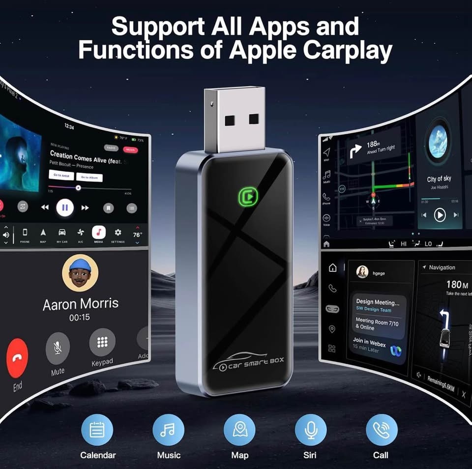 Wireless CarPlay Adapter for iPhone - photo 3