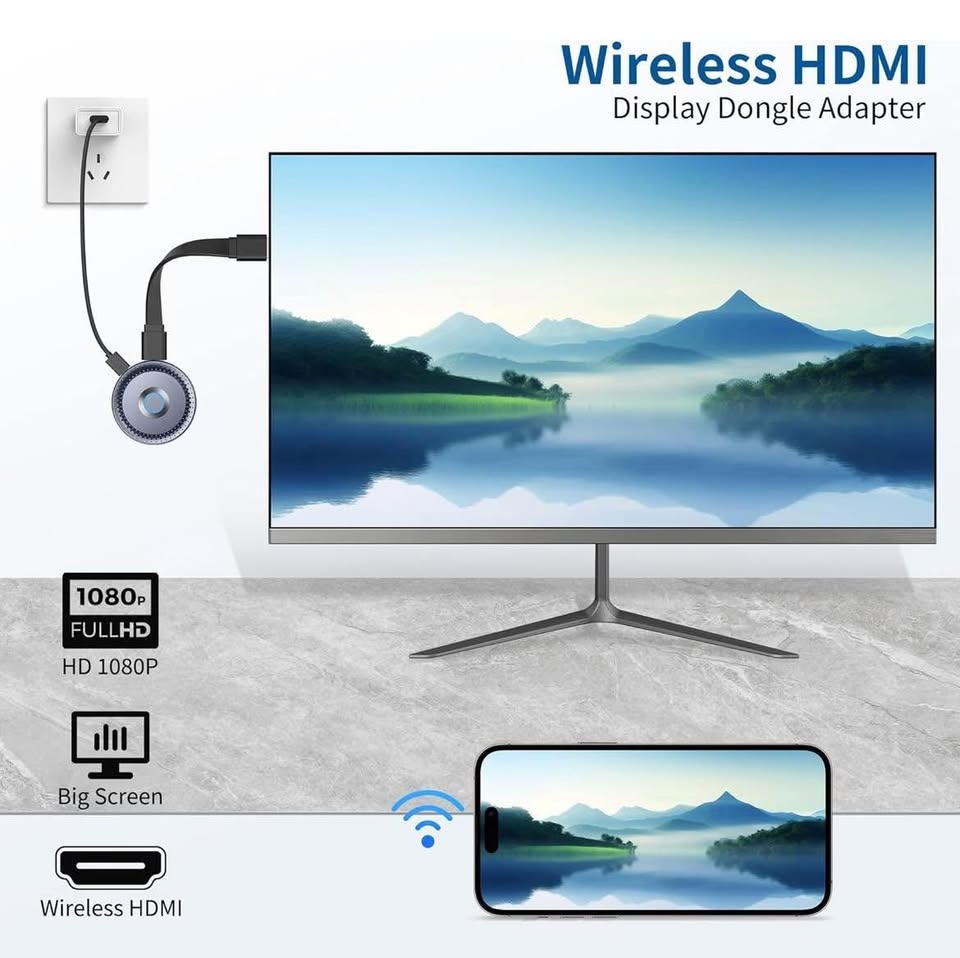 Wireless HDMI Display Dongle Adapter - photo 2