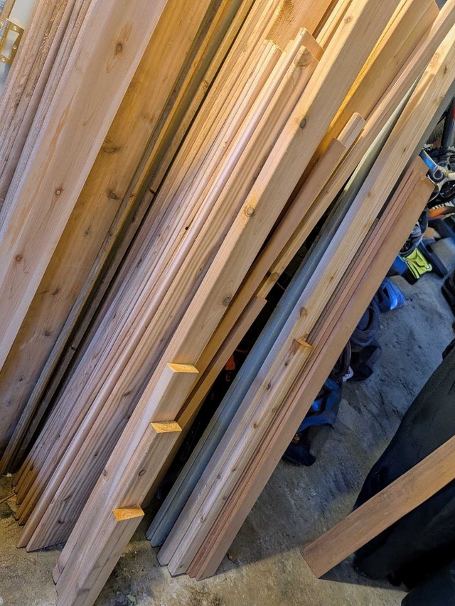 Cedar Lumber for Sauna 1"x6"x6' - 140 sq. Ft. - Inside 4 Years - photo 3