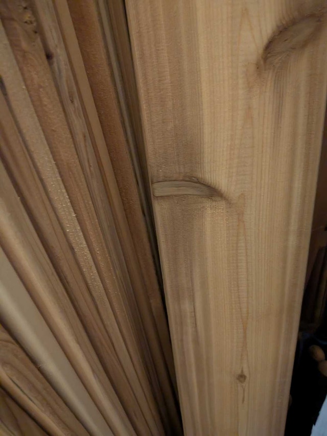Cedar Lumber for Sauna 1"x6"x6' - 140 sq. Ft. - Inside 4 Years - photo 5