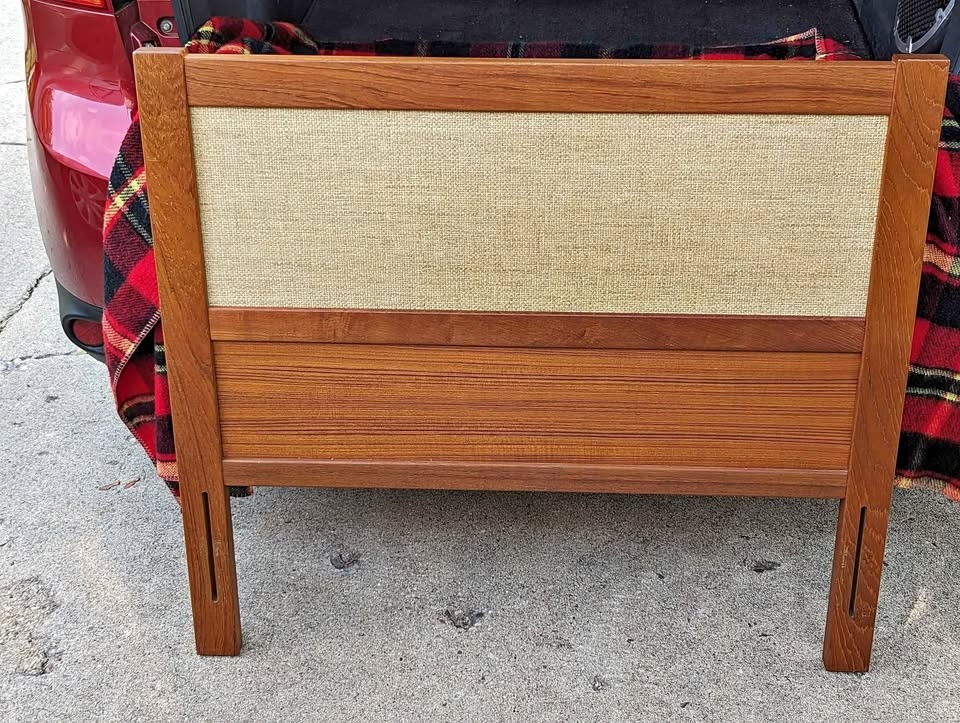 Mid Century Modern Twin Headboard