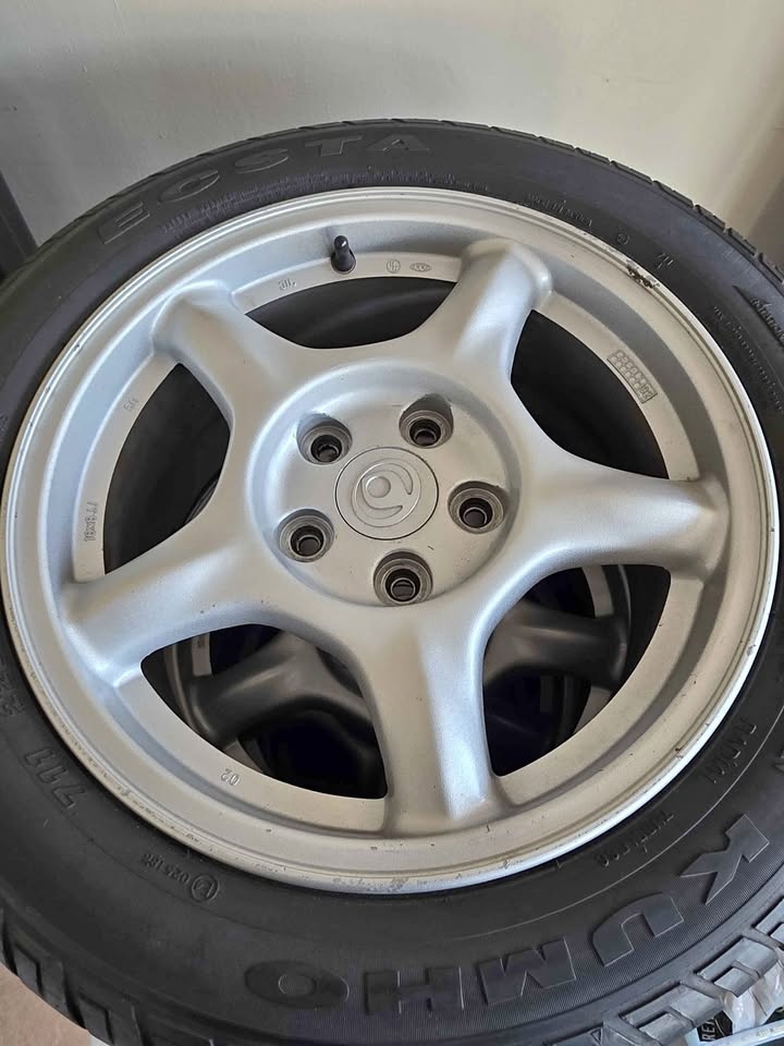 OEM Mazda RX-7 Rims FD3S Wheels and Tires