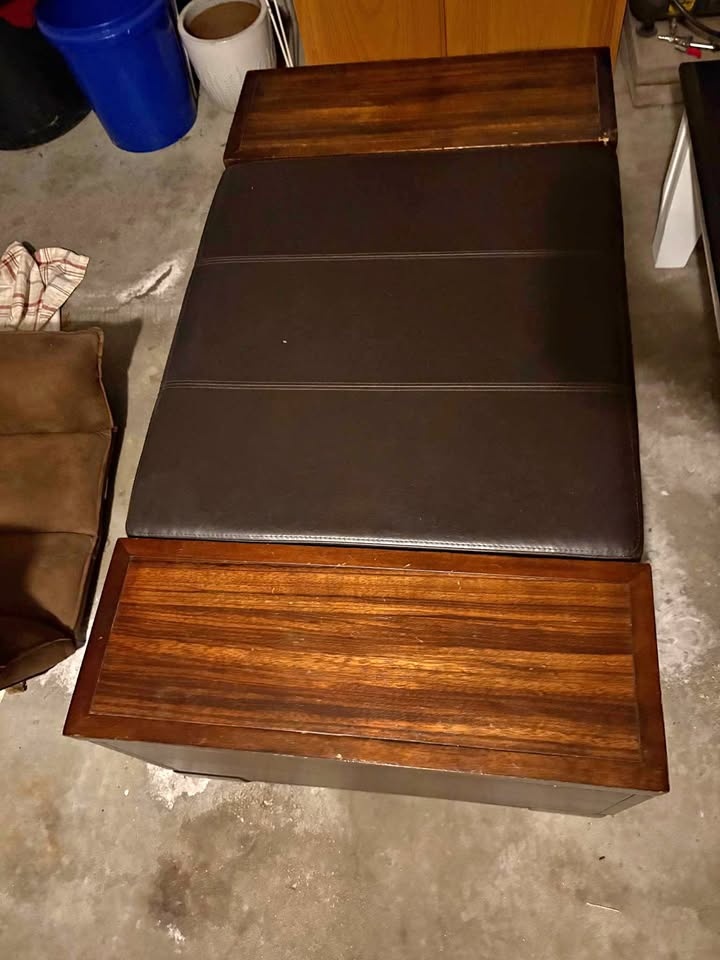 Padded Storage Ottoman